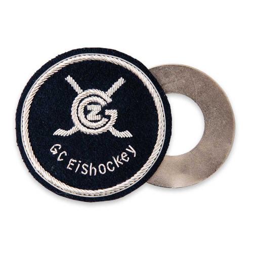 Magnet-Badges gestickt